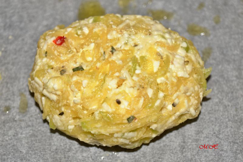 Polpette před pečením – detail