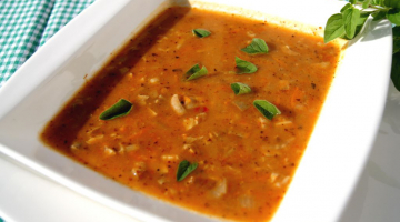 Recept na dršťkovou polévku z vepřového žaludku