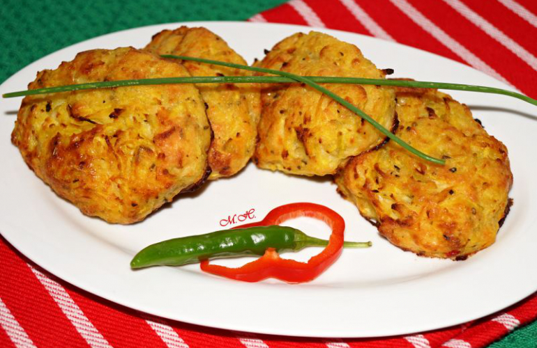Zeleninové polpette (karbanátky) s balkánským sýrem
