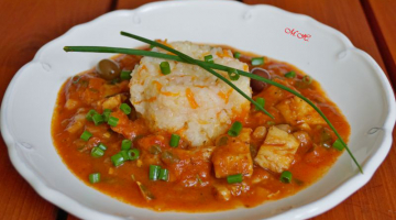 Ostrá ryba s navoněnou rýží