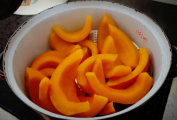 Vaření dýně hokkaido v páře