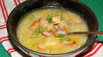 Frankfurtská polévka podle Magdaleny Dobromily Rettigové