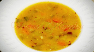 Zlatá cuketová polévka