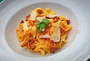 Tagliatelle s liškami