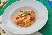 Tagliatelle s liškami..