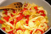 [03]restování paprik a cibule